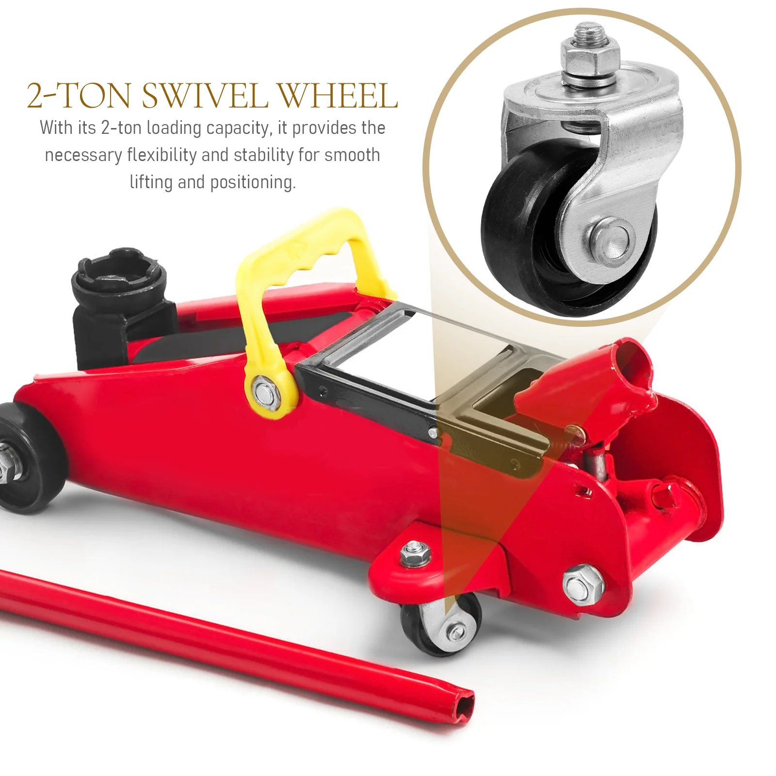 Переднее колесо домкрата напольные колеса для автомобиля стальные аксессуары