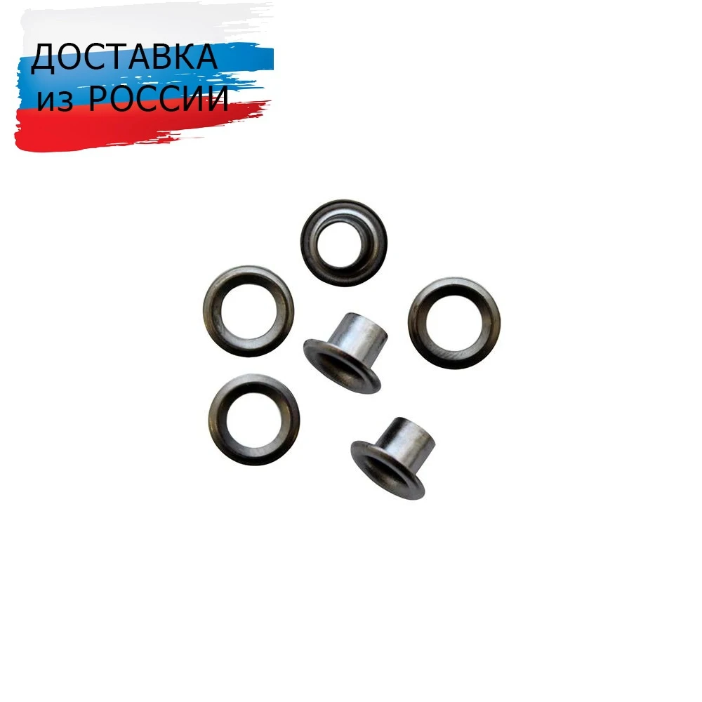 Eyelet No. 2 (4 mm) steel 100 PCs For needlework Products crafts Sewing Accessories |