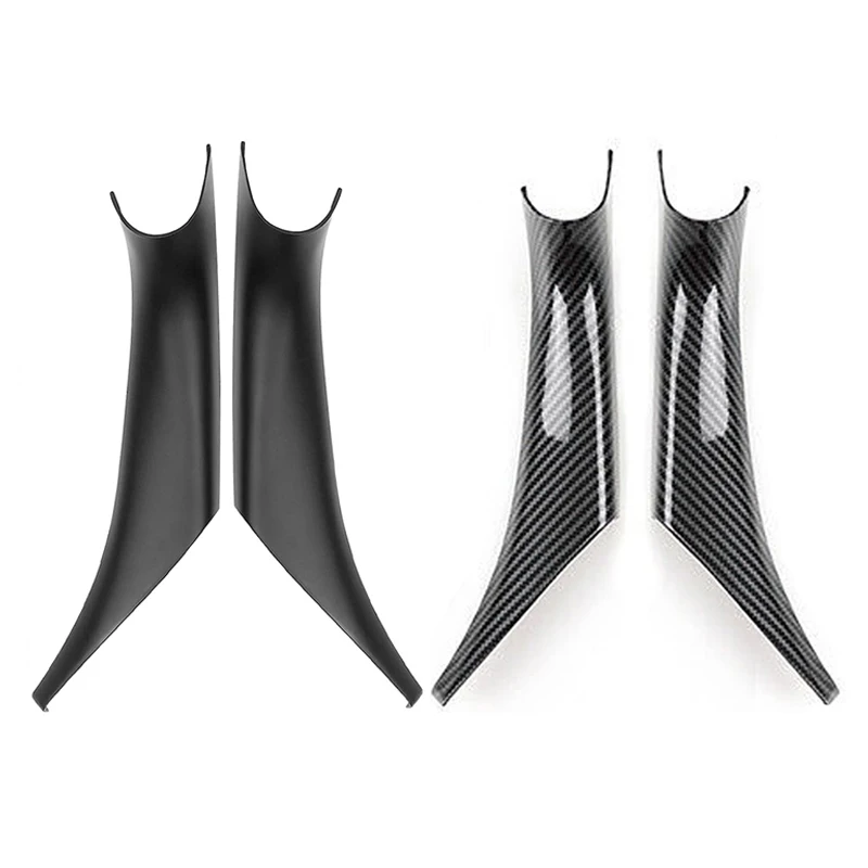 

Matte Black Carbon Fiber Look Inner Door Handle Covers For BMW X3 X4 G01 G02 2018 2019 2020 2021 2022 Left Right Accessories