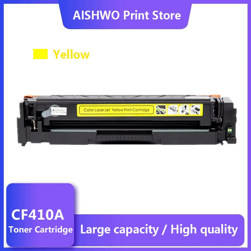 

Комплект тонера Y CF410A для HP M477fnw M477fdn M477fdw M452dw M452nw M452dn M377dw M477 M452 M377 477fnw 477fdn 477fdw 452nw 377dw
