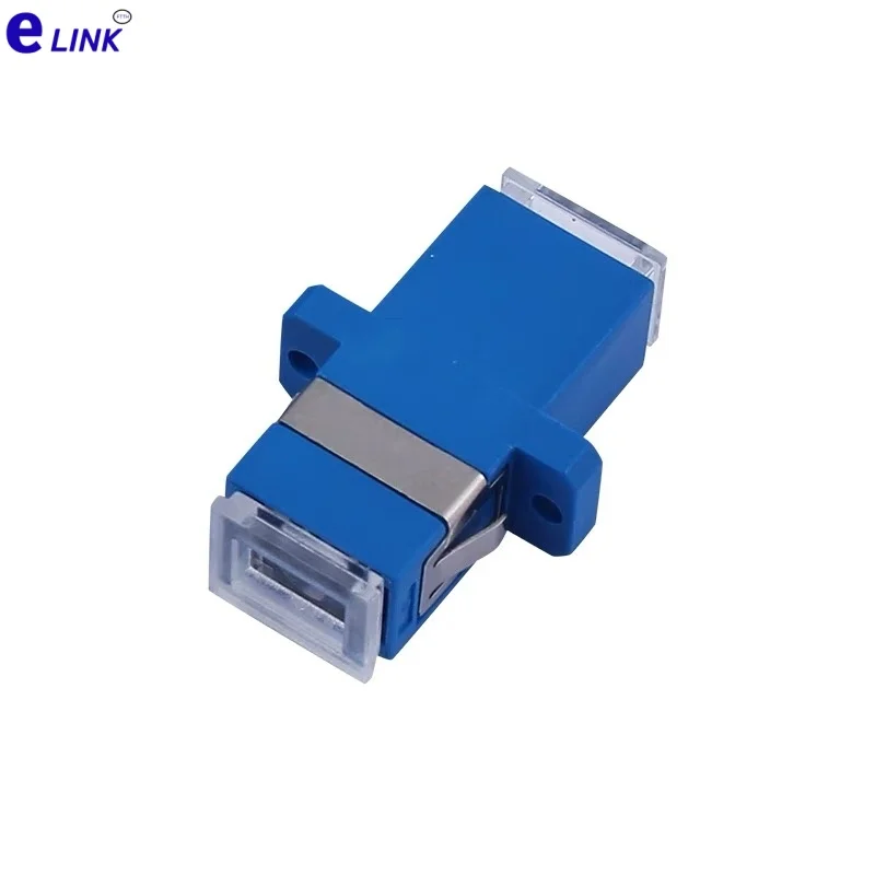 оптоволоконный адаптер SC 100 шт. с прозрачным пылезащитным колпачком SM Simplex