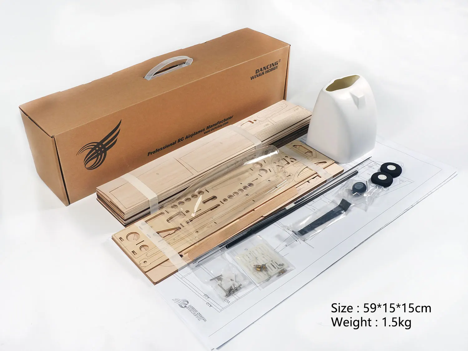 Комплект радиоуправляемого самолета DW Hobby Extra 330 для сборки размах крыльев 1000 мм, лазерная резка, самолет из бальзового дерева, электрическая летающая модель самолета, комплекты X01 (art.: 3920cf6935c8b) - 3920cf6935c8b