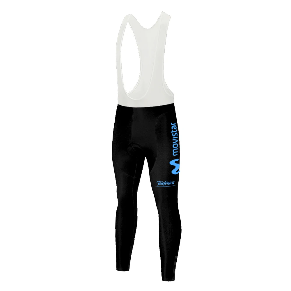 2022 team Movistar cycling pants Trousers summer spring Mountain Bike Pants Bicycle Tights 9D Gel Pad long pants