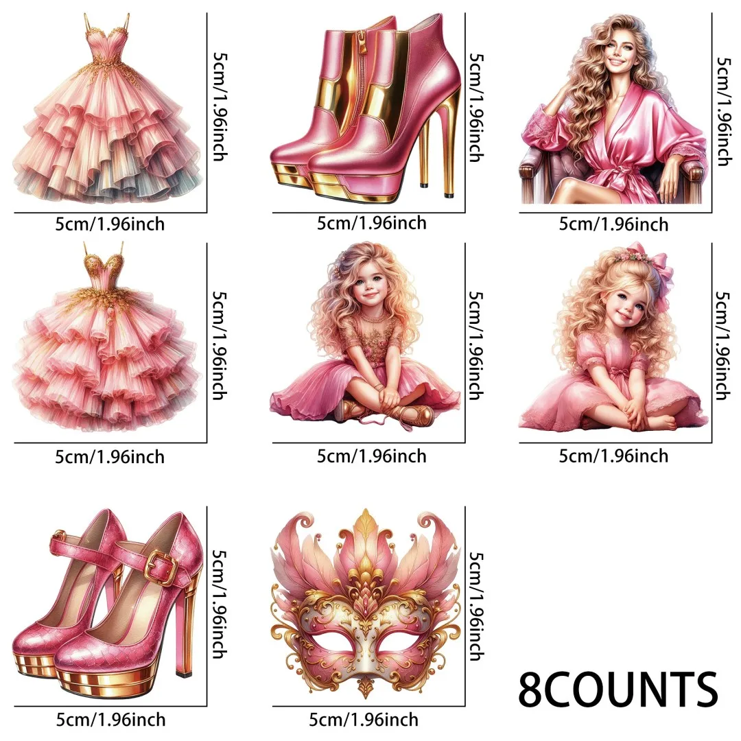 С Новым годом 2025 УФ-наклейки DTF водонепроницаемые наклейки для украшения кружек