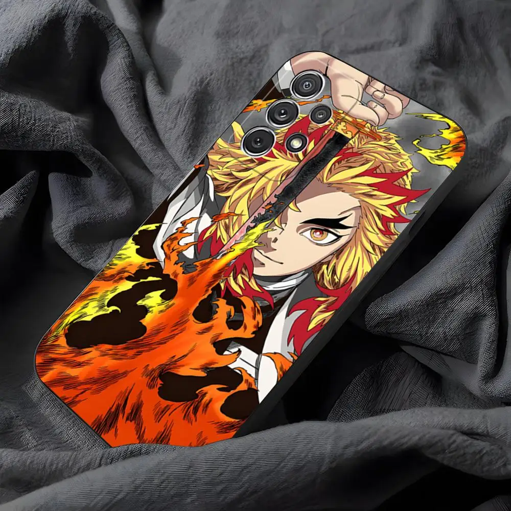 Милый чехол для телефона с аниме рассекающим демонов Samsung Galaxy S10 S22 S23 S20 S30 S21 S7 S9 S8 Pro