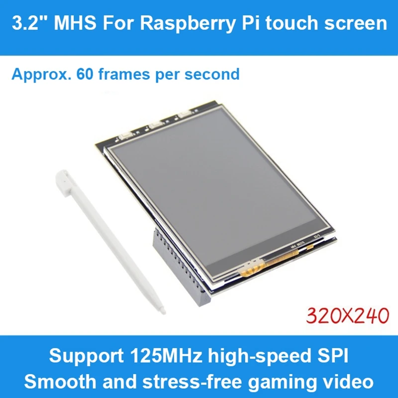 

1 компл. 3,2x0 ЖК-дисплей экран модуль дюйма MHS для Raspberry Pi 3B +/4B дисплей TFT сенсорный экран