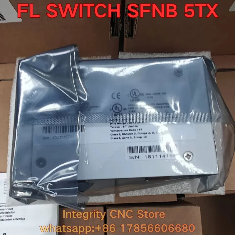 Фото Совершенно новый промышленный коммутатор FL SWITCH SFNB 5TX 2891001 №5
