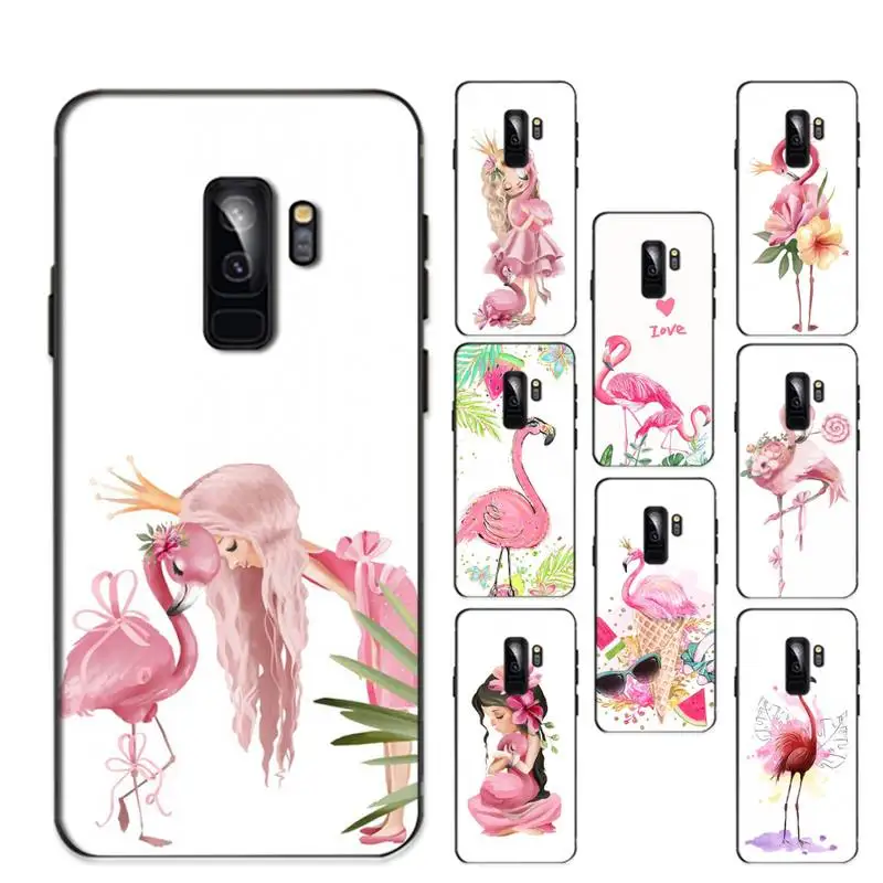 

Yinuoda Animal Flamingo Cute Phone Case for Samsung S20 lite S21 S10 S9 plus for Redmi Note8 9pro for Huawei Y6 cover