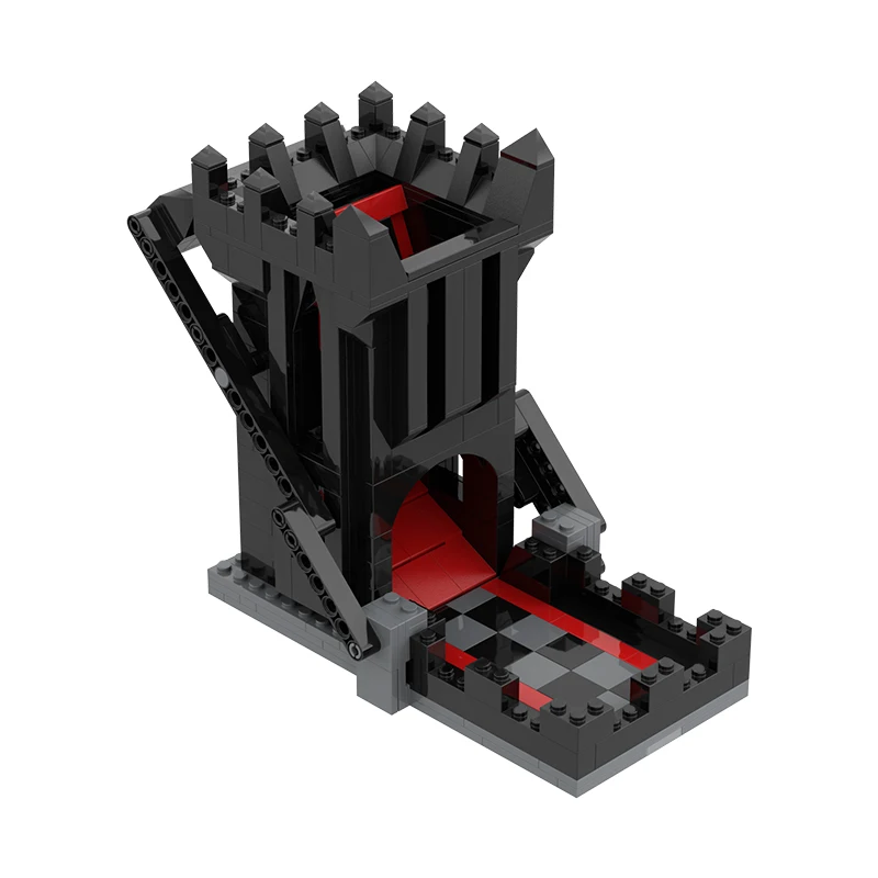 Modular Self-Loading Dice Tower Model with Dice Roll Function 316 Pieces Building Toys from Dragons Games