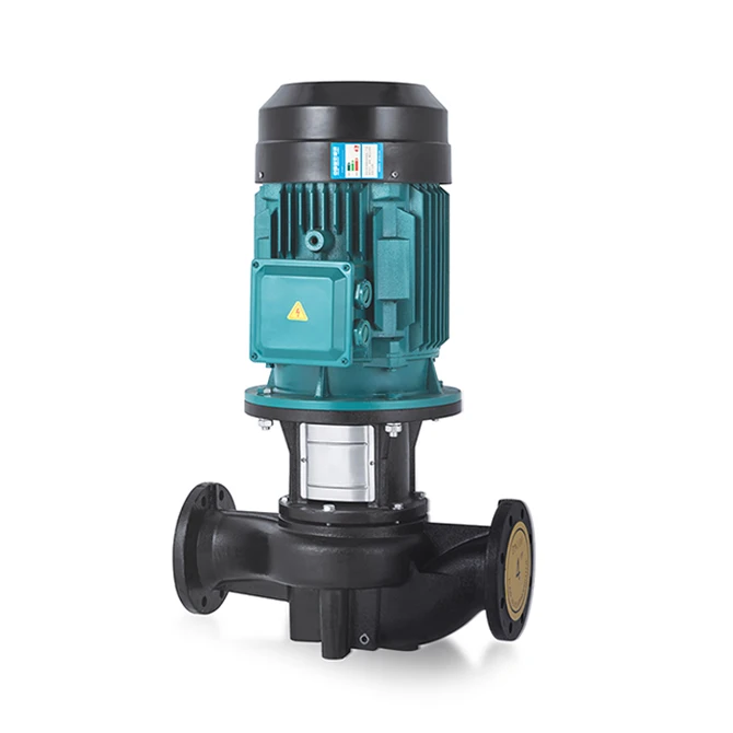 

High pressure air cooler multistage vertical in-line pumps