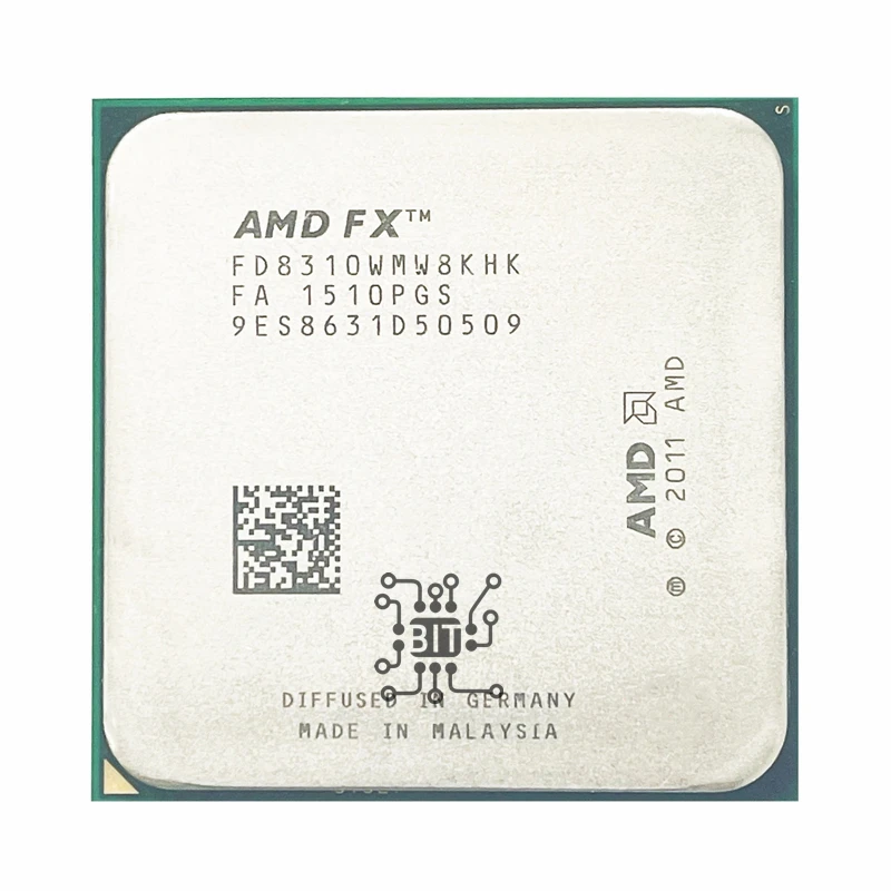 Amd Fx-series Fx8310 fx 8310 3.4 Ghz Processador Cpu de Oito Núcleos Fd8310wmw8khk Soquete Am3 +