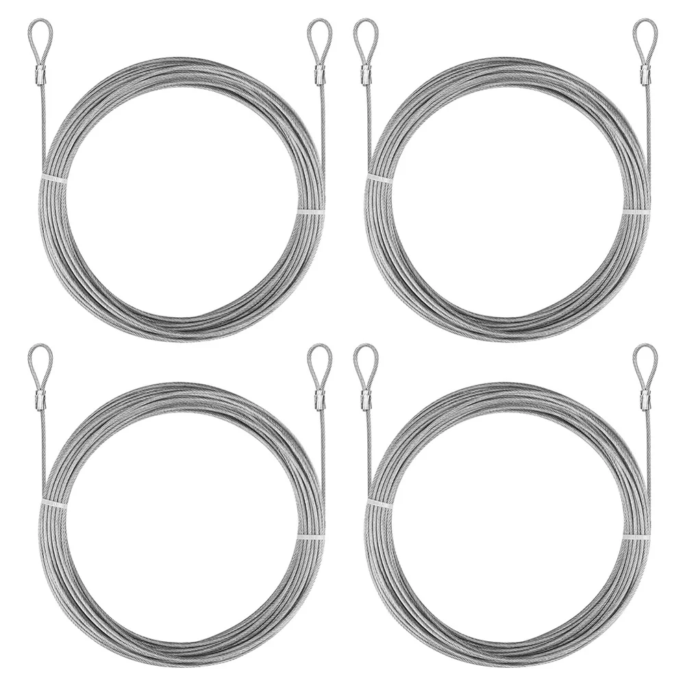 

Rectangle Shade Accessories 2M 304 Stainless Steel Wire Rope Lifting Cable 1.5mm Rustproof Square Awning Hardware Rope Fittings