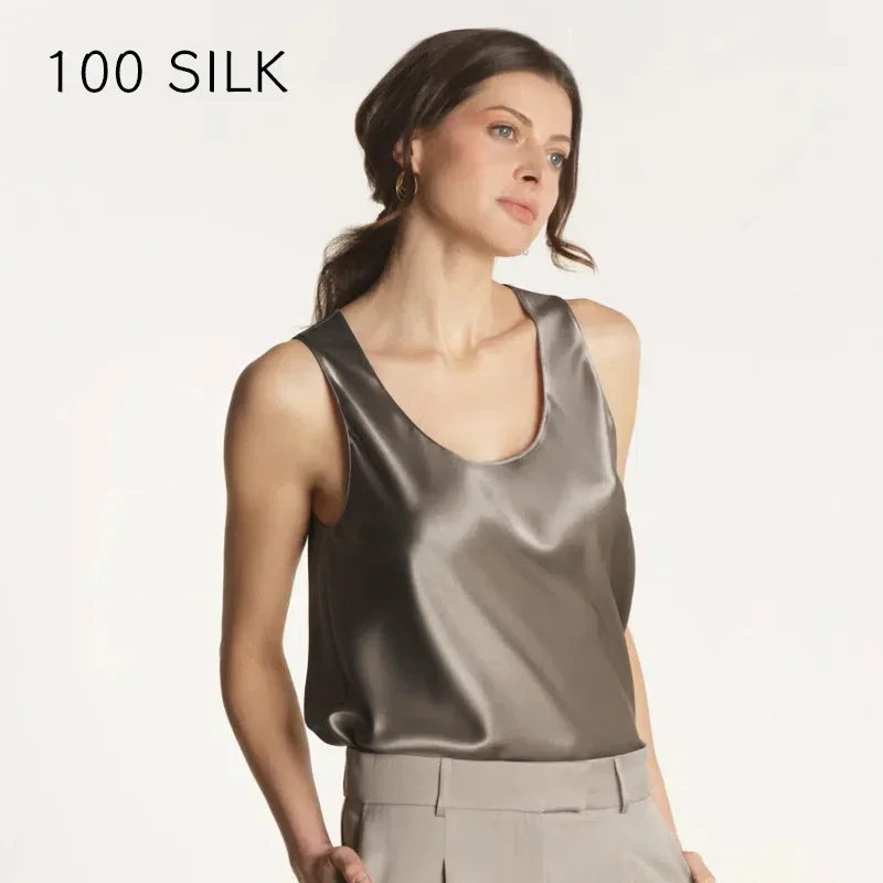 Майка женская из шелка тутового шелкопряда 22 мм 100%
