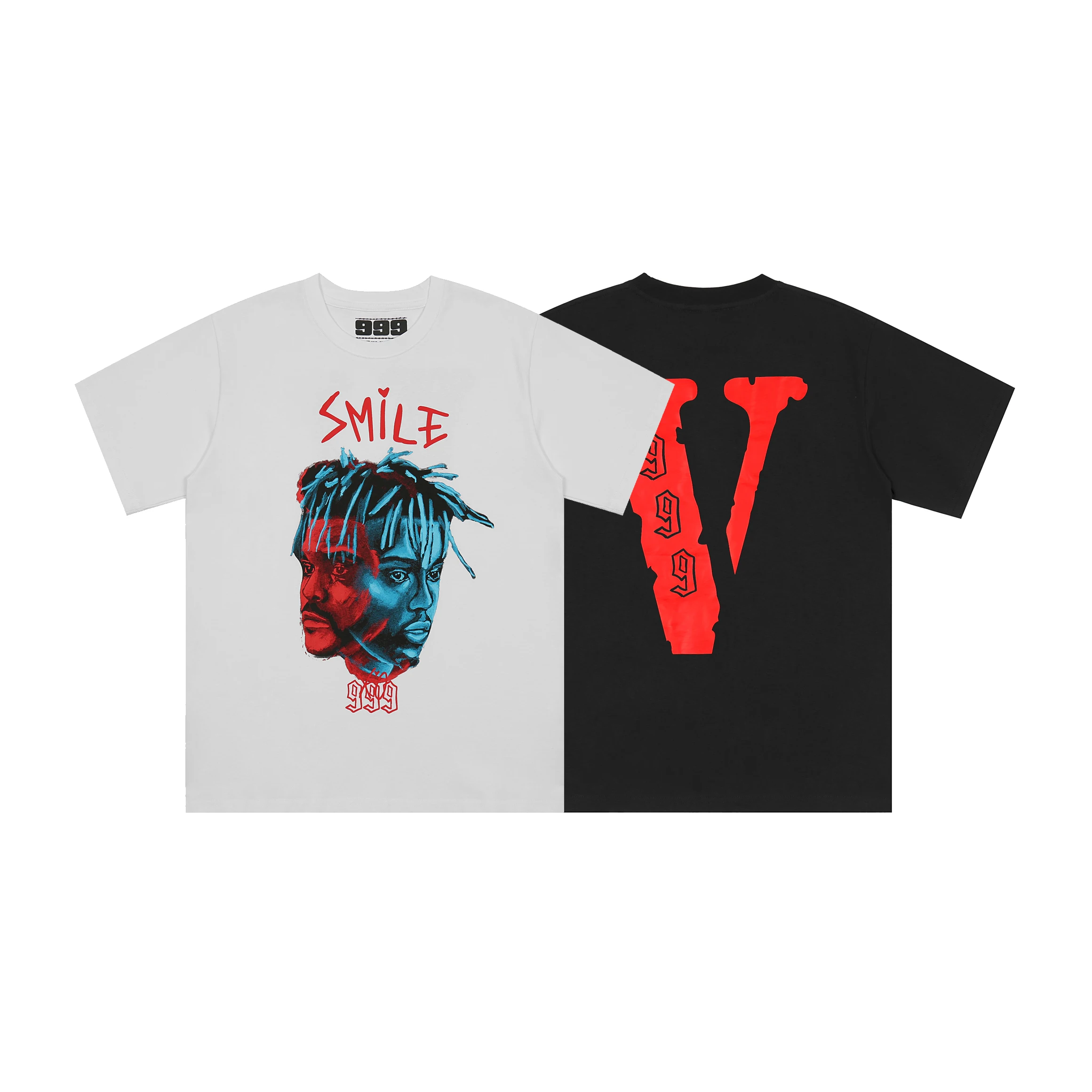 

Мужская/Женская Повседневная модная свободная футболка VLONE в стиле High Street из натурального хлопка, светоотражающая футболка с V-образным вырезом, 6112