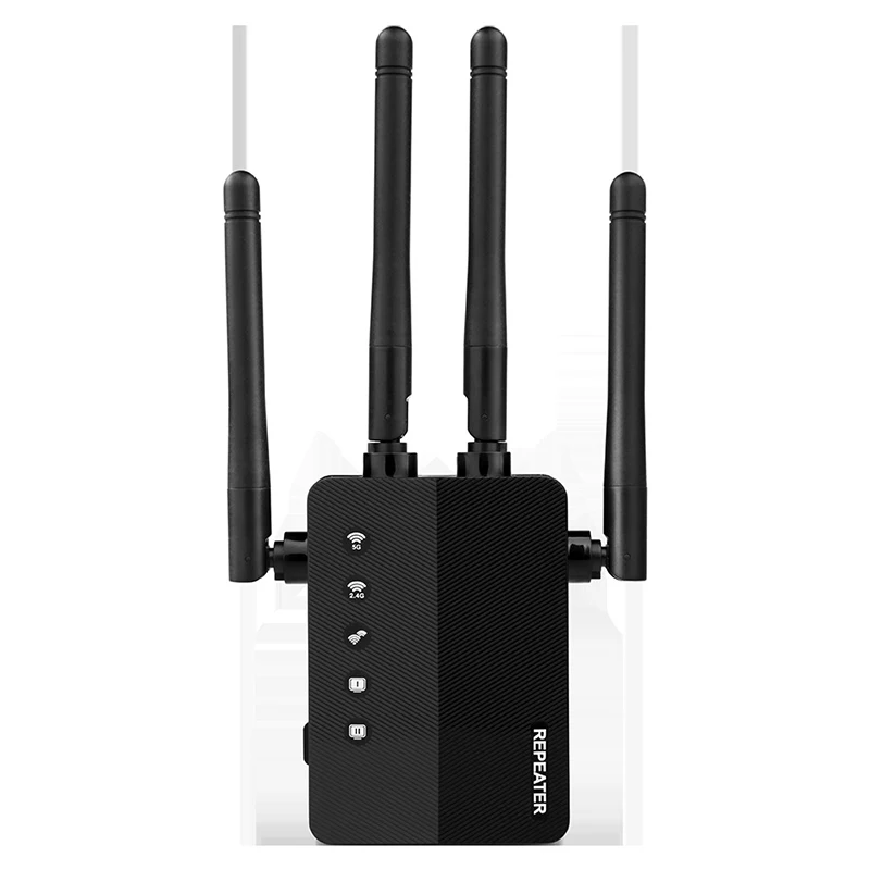 1200M Wireless WIFI Repeater Long Range Extender 802.11b/g/n Wireless WiFi Router 5G Signal Amplifier For Windows Vistas