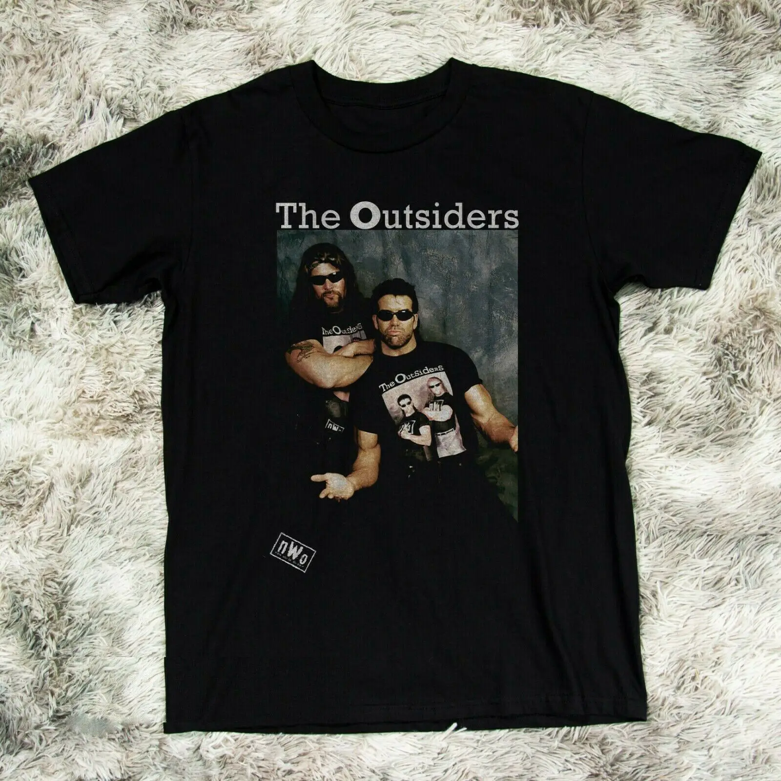

The Outsiders Nwo Wrestling Shirt The Outsider T-Shirt Size S-3XL