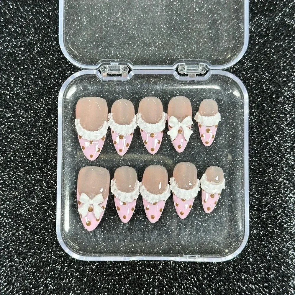 Мультяшные накладные ногти, 3D музыкальная нота,  многоразовые многоразовые наклейки изучаем а