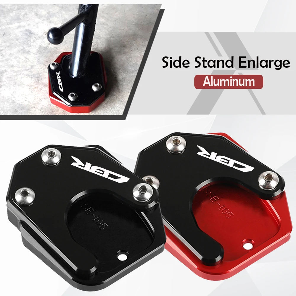 

For Honda CBR600RR CBR500R CBR650R CBR650F CBR300R CBR250F CBR250R Side Stand Enlarger Kickstand Enlarge Plate Extension Pad