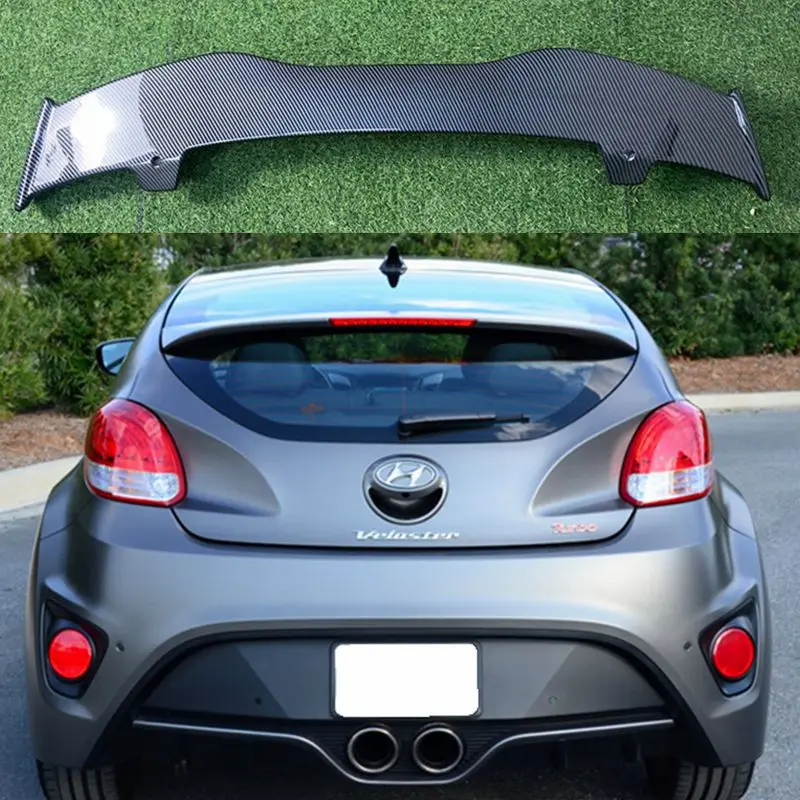 

Используется для Hyundai Veloster спойлер 2012 13 14 15 16 лет ABS пластиковые задние крыши крыла спортивные аксессуары