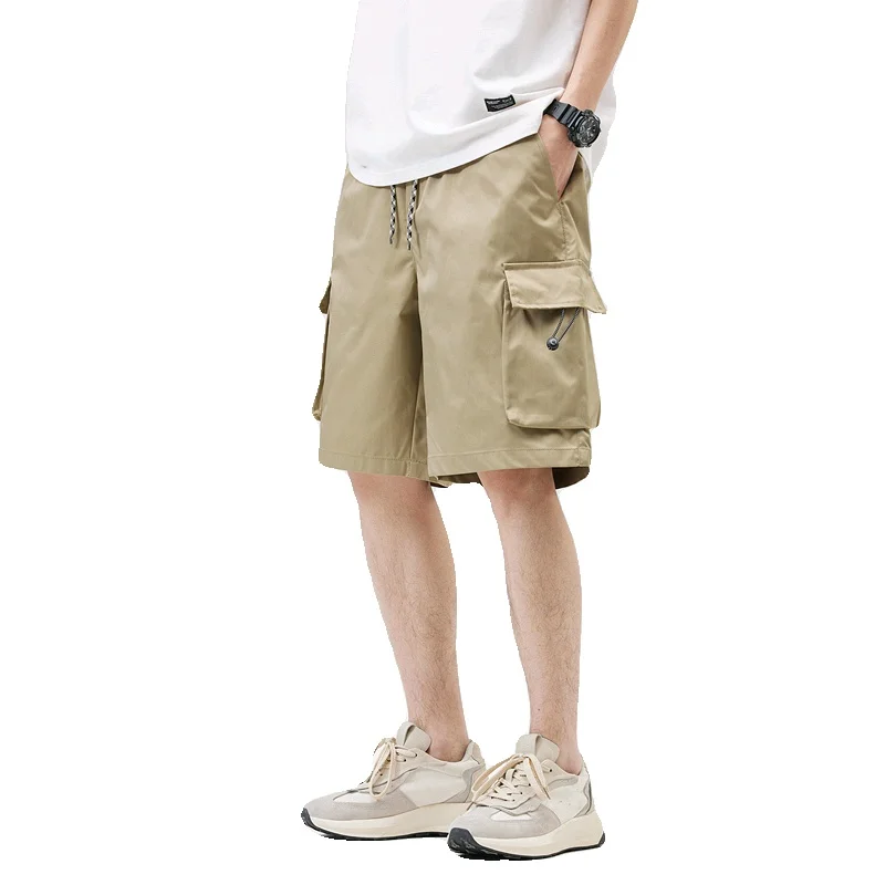 Парка шорты летние тонкие модные брендовые свободные подростковые