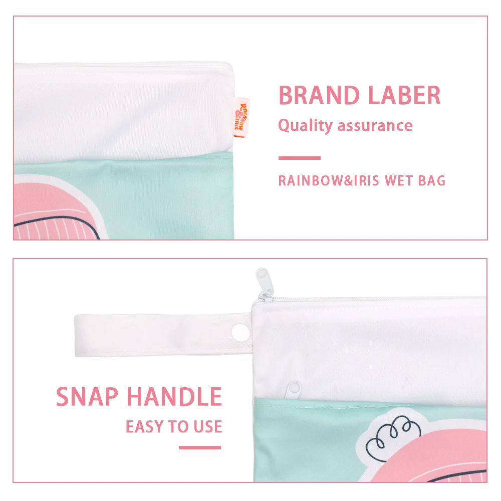 Рисунок 4 - Радужная и Радужная сумка для подгузников