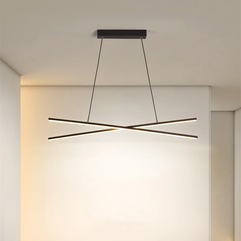

Modern Led Pendant Lights Minimalist Iron Hanging Lamp For Dining Room Study Loft Decor Office Meeting Room Luminaire Suspension