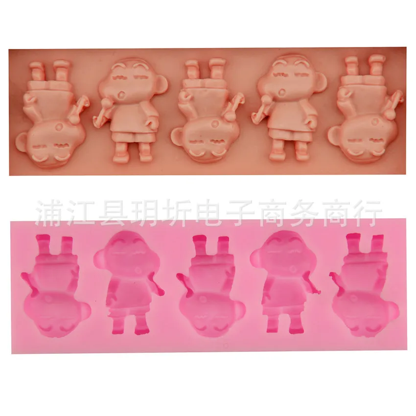 

Crayon small new cake mold DIY silicone Fondant baking tool ice tray