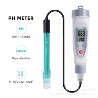 portable ph meter high precision pen ph meter ph pen waterproof ph test pen for chemical water treatment pharmaceutical food