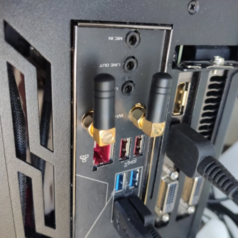 2 шт. 3Dbi 4 ГГц WIFI антенна SMA мужской маршрутизатор Bluetooth антенны беспроводной