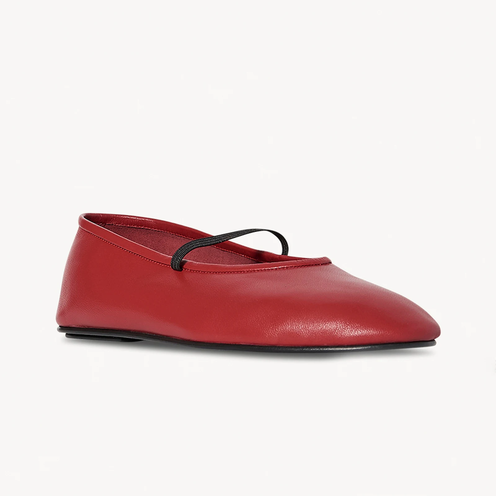 

Women Shoes Red Ballerina Genuine Leather Hollow Out Casual Comfortable Luxury Fashion Elegant Kawaii Girl Ballet The Flat Row