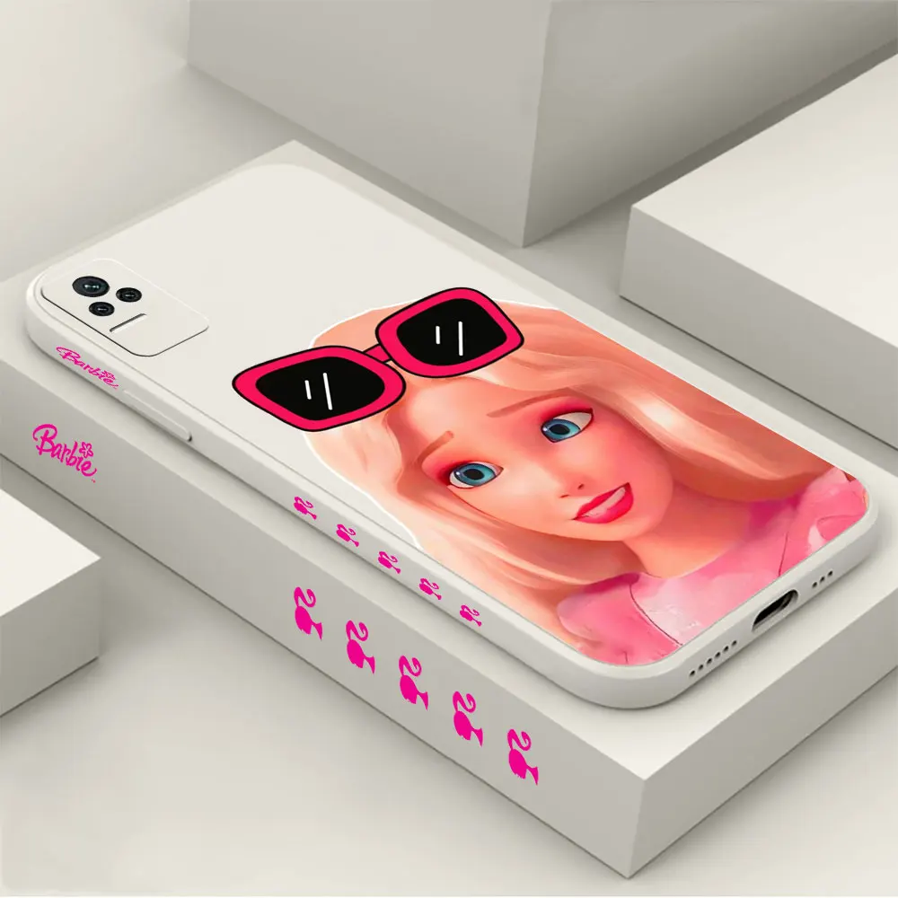 

Luxury Cute B-Barbie D-Doll Phone Case For Redmi K60E K60 K40S K50 K40 Gaming K30 K20 12C 10X 10C 10A 9 9A 8 8A Pro Plus Cover