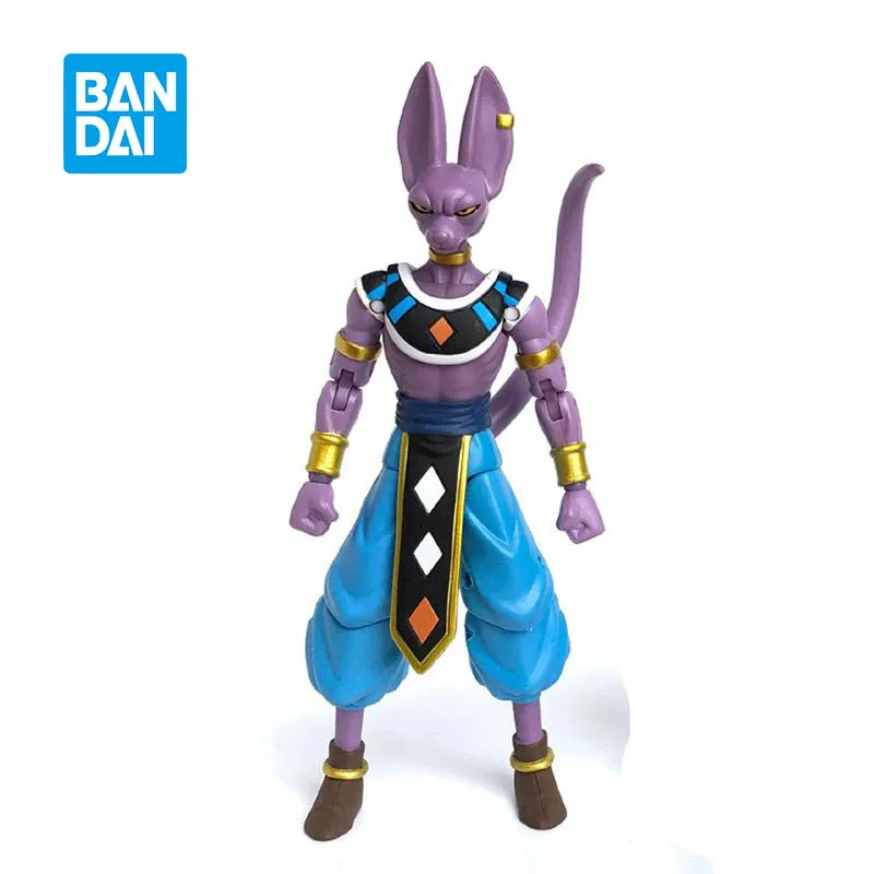 В наличии Bandai Dragon Star Beerus Son Wukong Ball Z Супер сайян экшн-фигурка аниме Модели Игрушки