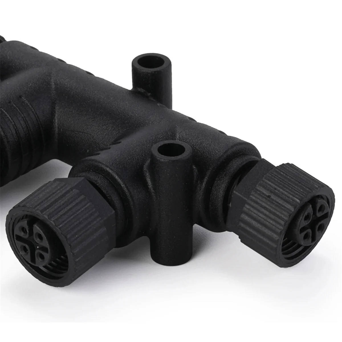 Коннектор NMEA 2000 T 4 порта 5Pin резьба M12 IP67 (N2k) (Tee) T-коннектор для Garmin Lowrance