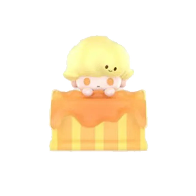 POPBean кремовый торт серии 3 5 см Labubu Pucky делающий PU Dimoo Skullpanda Молли экшн-фигурки куклы
