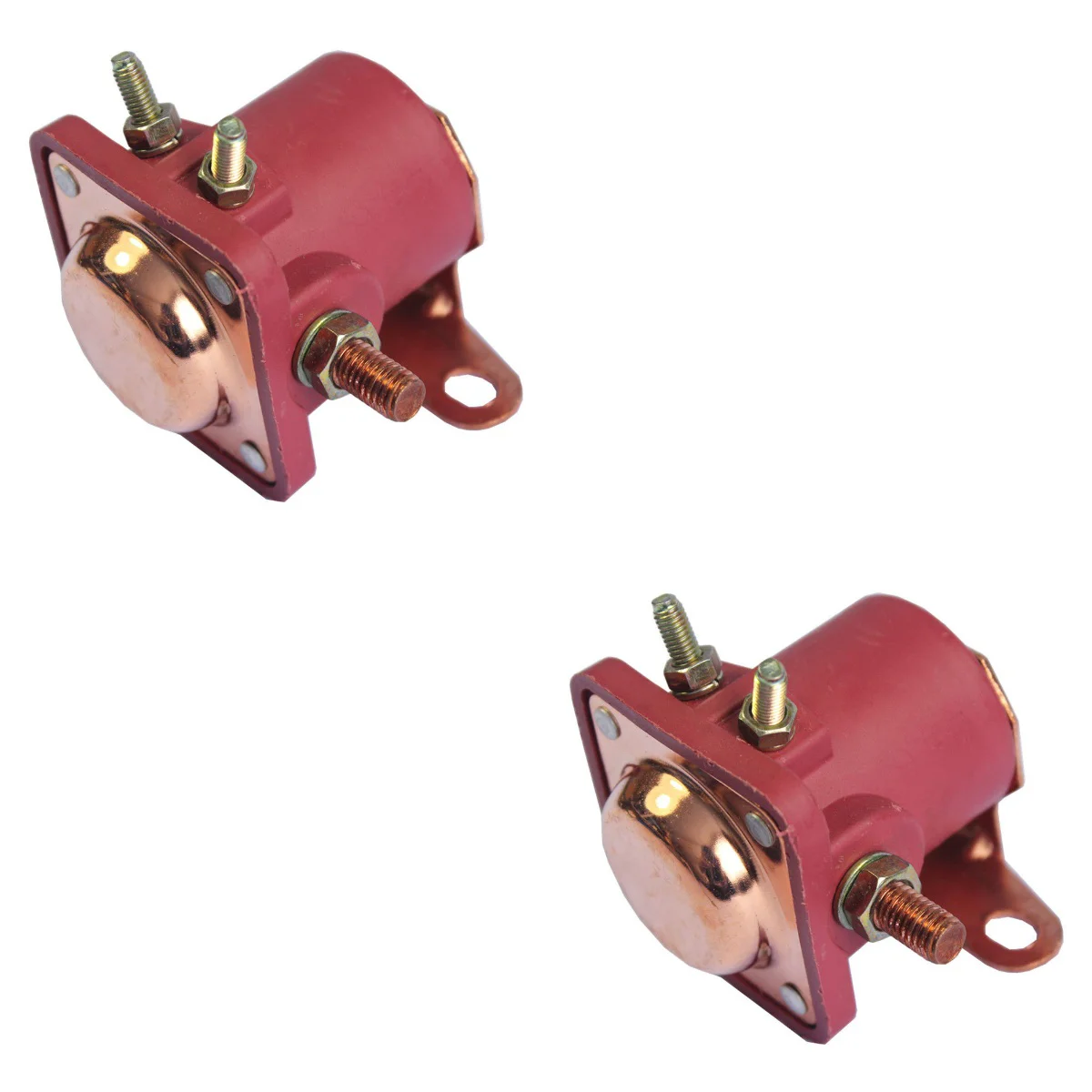 

2pcs 4-Terminal 12V Solenoid Relay Heavy Duty Car Refit Solenoid Auto Control Fit for Starter Car Truck SW3 SNL135