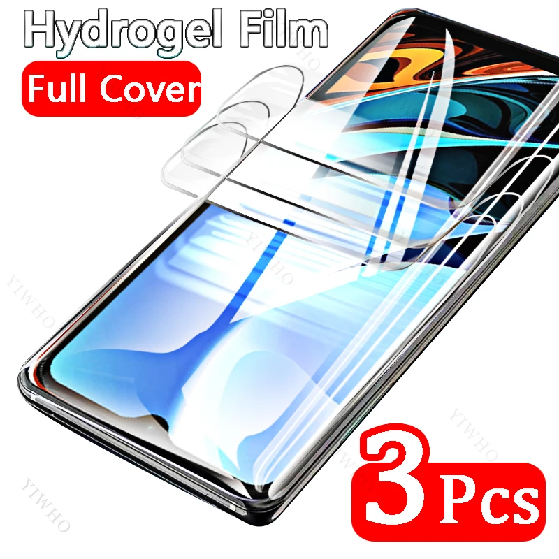 Гидрогелевая пленка для Redmi 9 T защитная с полным покрытием M2010J19SG объектив камеры 6