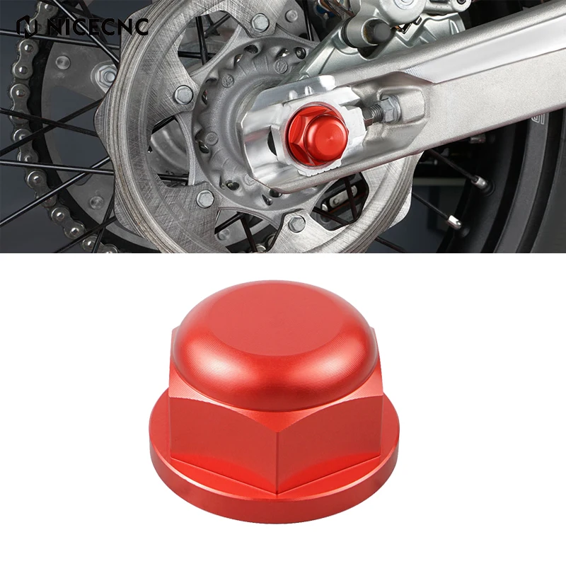 Шпиндель NICECNC M20XP1.5 для заднего колеса мотоцикла шпиндель GasGas EC 250 350 250F 350F 2021-2022 KTM