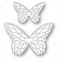 hot sell new ava butterflies metal cutting dies molds diy scrapbook photo album decor embossing paper card coloring crafts die