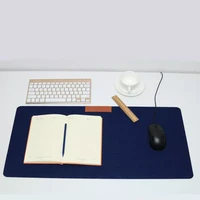 desk non slip wool organizer computer desk mat felt laptop cushion desk mat modern table keyboard mouse pad office accessories