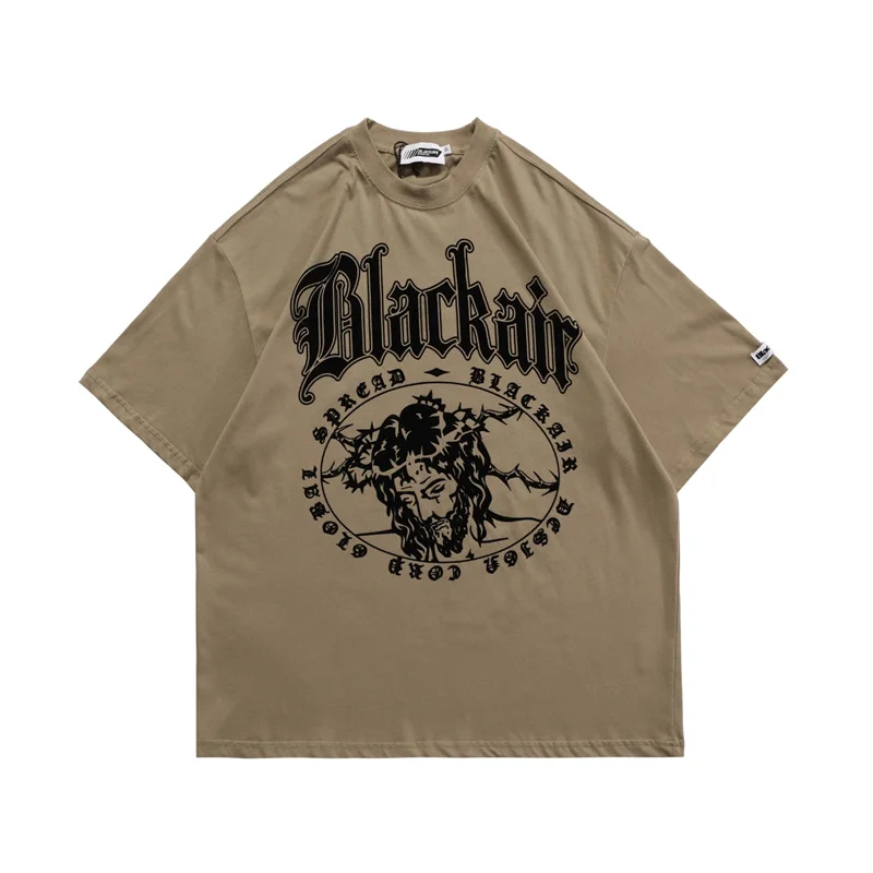 

Vintage Streetwear Hip Hop T Shirt 2023 Casual Letter Print Tshirt Harajuku Summer Cotton Loose Short Sleeve Tee Unisex Tops