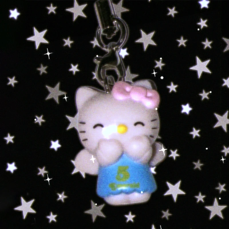 Винтажная японская подвеска Tianse с ангелом Hello Kitty в виде сумки милый розовый