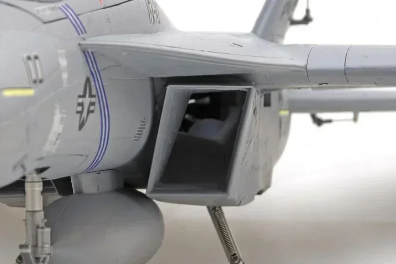 FMS EDF Jet 70 мм F-18F Super Hornet V2 PNP RC Fighter Высокая деталь Шестерня с ЧПУ KV1900 Бесщеточный