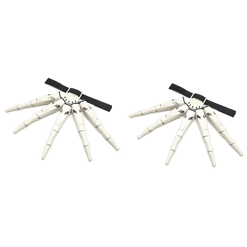 Хэллоуин шарнирные пальцы шрамы поддельные руки скелета реалистичные ужасы