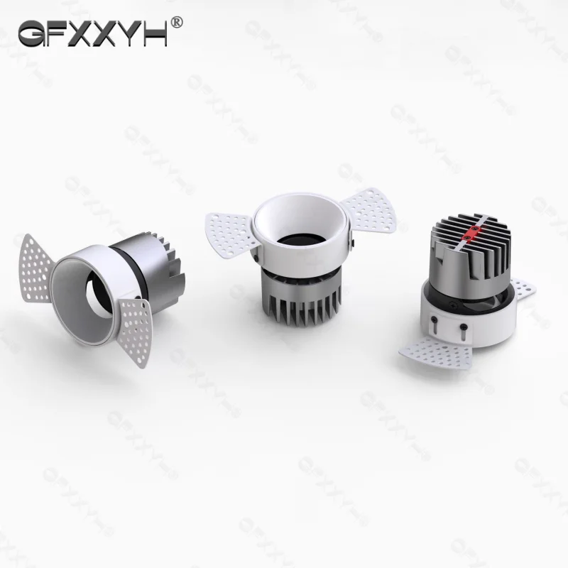 Светодиодный светильник с антибликовым покрытием регулируемой яркостью 38 ° 220 В