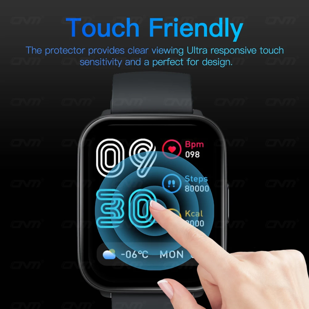 5D Полноэкранный протектор для Mibro C2 X1 A1 Lite цветной воздушный Смарт-часы Защитная