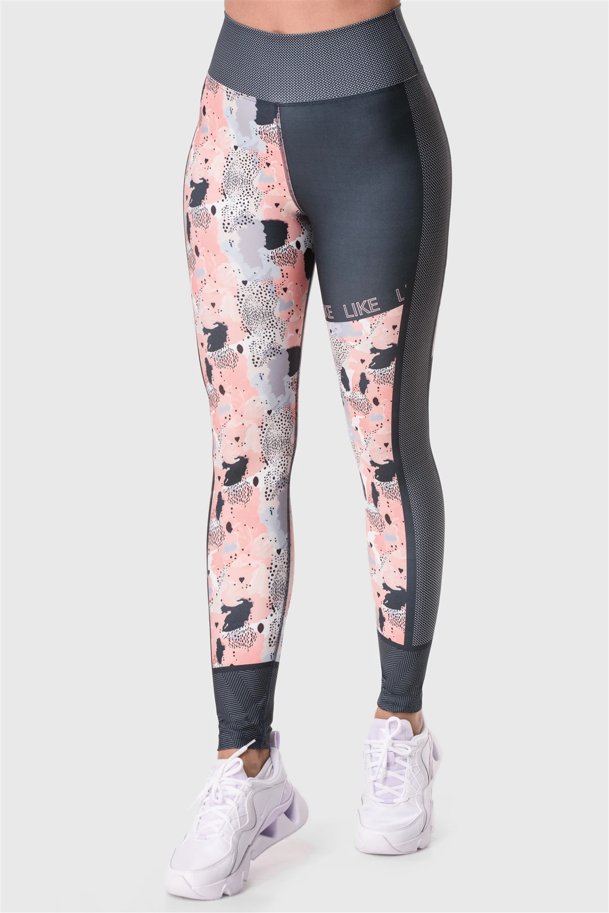 Superstacy Digital High Waist Patterned Fitness Leggings