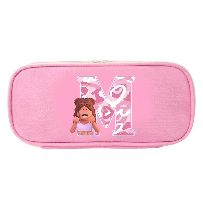 Пенал Roblox с буквой A B C школьные принадлежности канцелярские детская