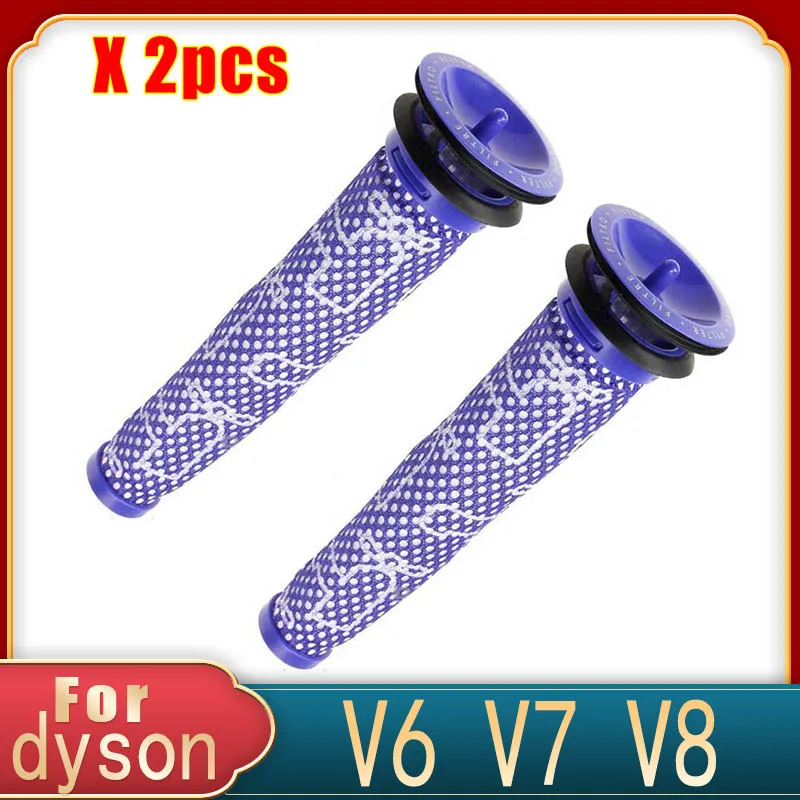 

1*Filters Washable Replaces for dyson v6 v7 v8 dc62 DC61 DC58 DC59 DC74 Vacuum Cleaner Filter Part # 965661-01 Fette Filter