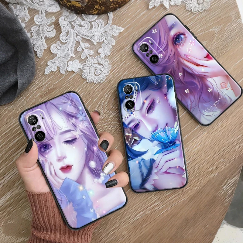 

Delicate Beautiful Beauty For Samsung M11 M12 M10 M20 M22 Soft Silicon Back Phone Cover Protective Black Tpu Case Soft Carcasa