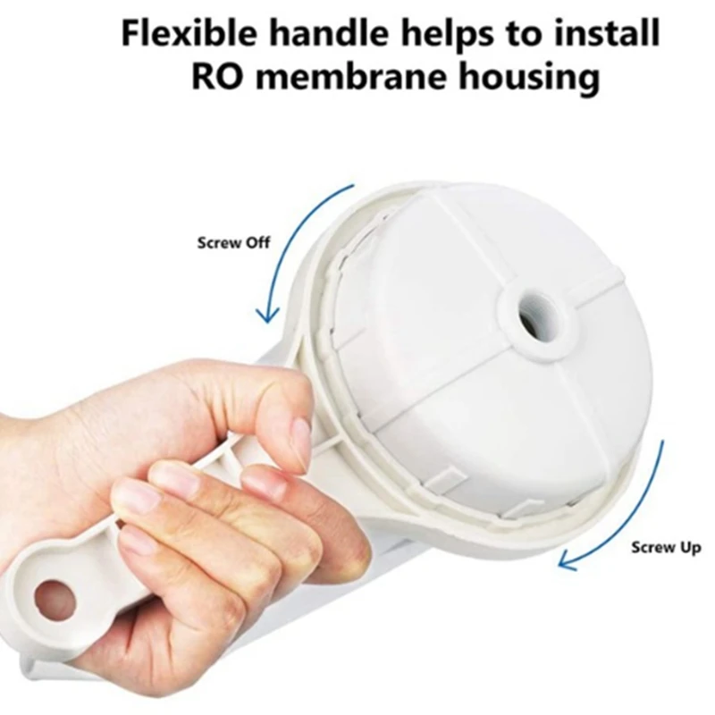 1 комплект 75Gpd Мембрана обратного осмоса Vontron + 1812 корпус мембраны Детали